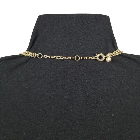 J.Crew Necklace 2-strand Crystal & Enamel Beads and Faux Pearls - Picture 4 of 10